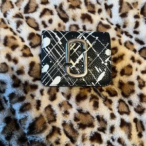 The Snapshot Paint Splatter Marc Jacobs wallet